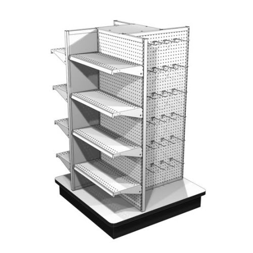 Lozier 4-Way Display with Solid Base