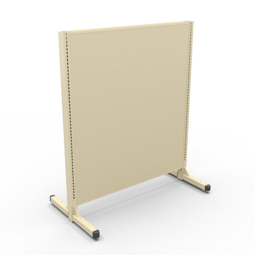 T-Leg Leveler Gondola Fixtures - Solid (Beige)