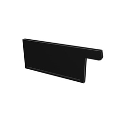 Lozier Base End Trim, Charcoal